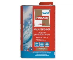 Средство для гидроизоляции PARADE Aquadefender G20 Бесцветный 1л Россия